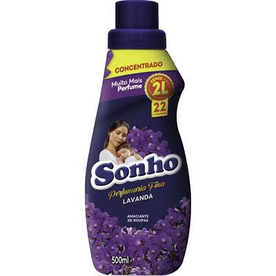 Amaciante para Roupas Concentrado Sonho Lavanda 500ml