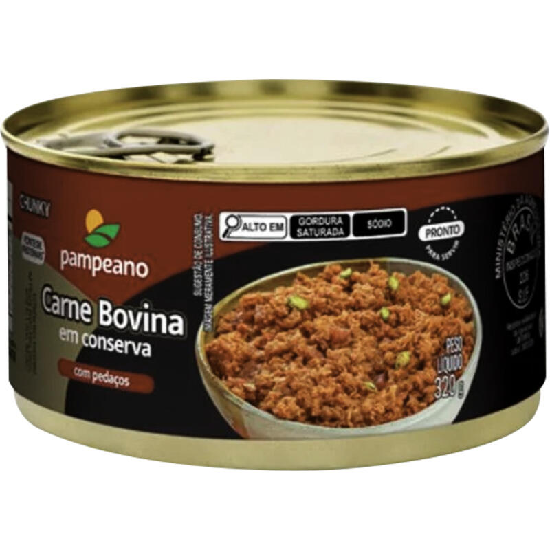 Carne Bovina em Pedaços Pampeano 320g