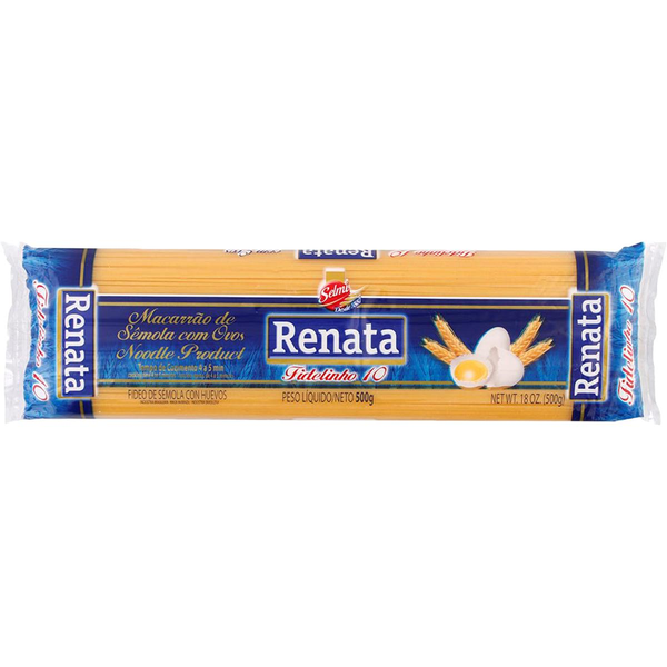 Massa com Ovos Renata 500g - Fidelinho N. 10