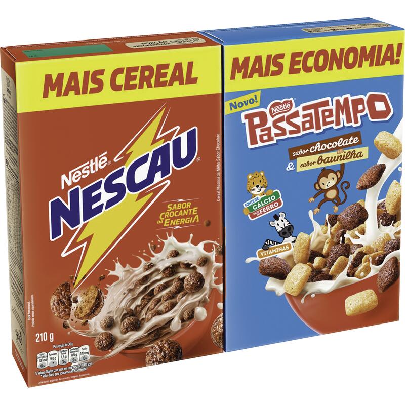 Cereal Matinal Nestlé Nescau + Passatempo 400g