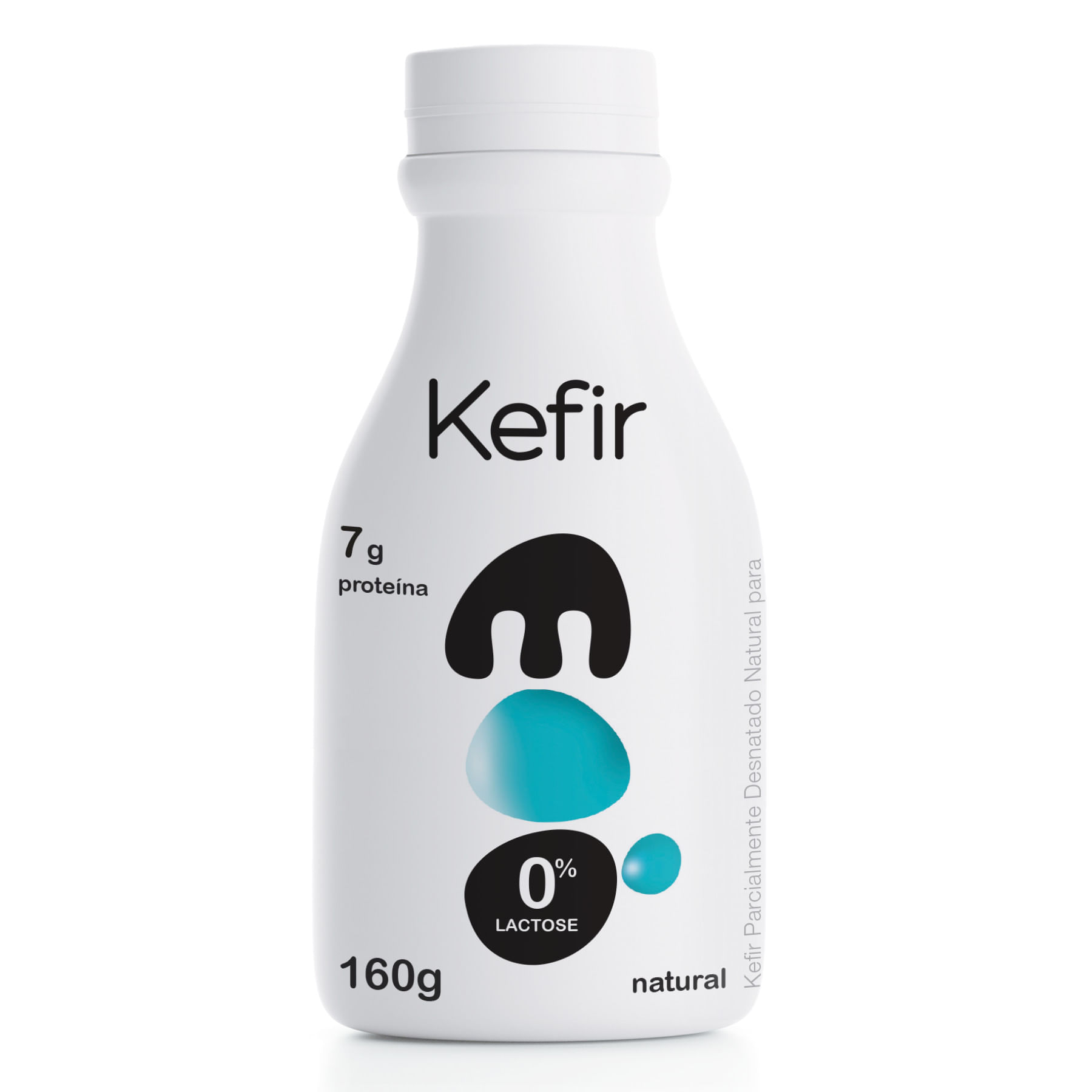 Kefir MOO Natural Zero Lactose 160g