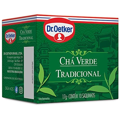 Chá DR OETKER Verde Tradicional 17g