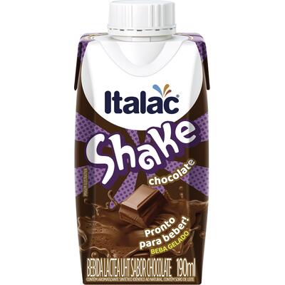Bebida Láctea Italac Shake Chocolate 190ml