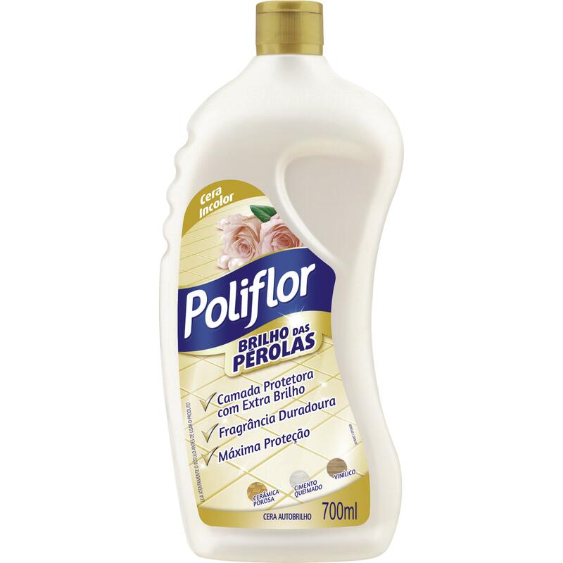 Cera Líquida POLIFLOR Incolor Brilho das Pérolas 700Ml
