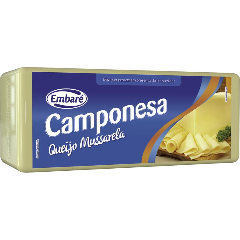 Queijo Mussarela Camponesa Preço por quilo na peça