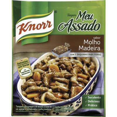 Tempero Meu Assado Knorr Molho Madeira 33g