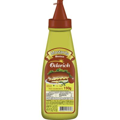 Molho de Mostarda Oderich 190g