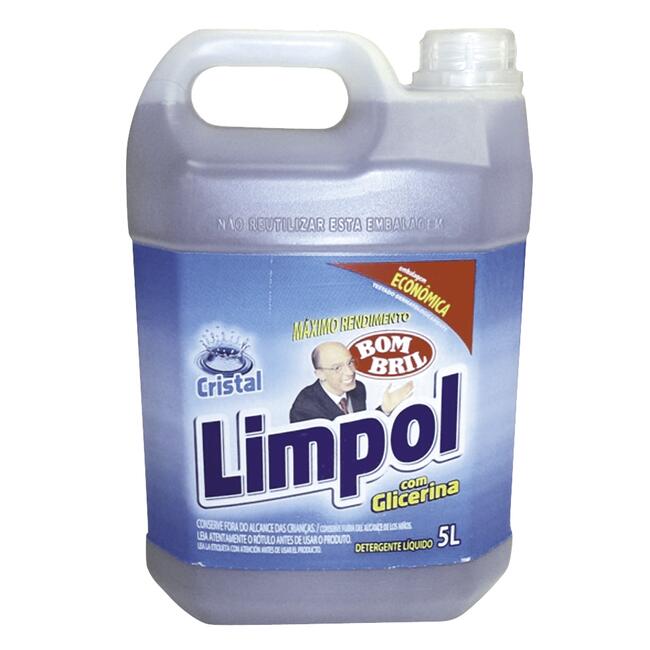 Detergente Líquido Limpol Cristal 5L