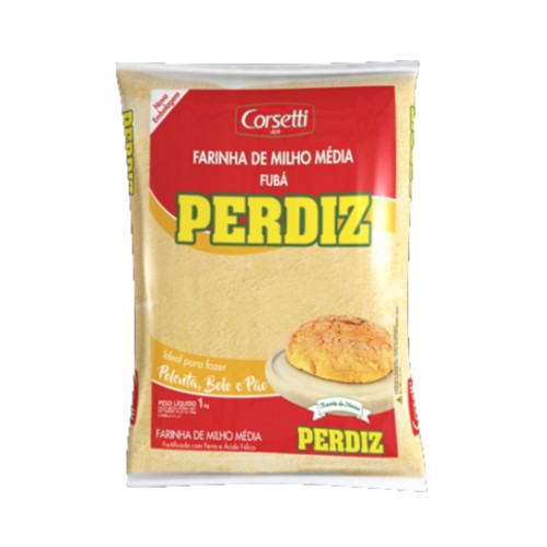 Farinha de Milho Perdiz Grossa 1kg