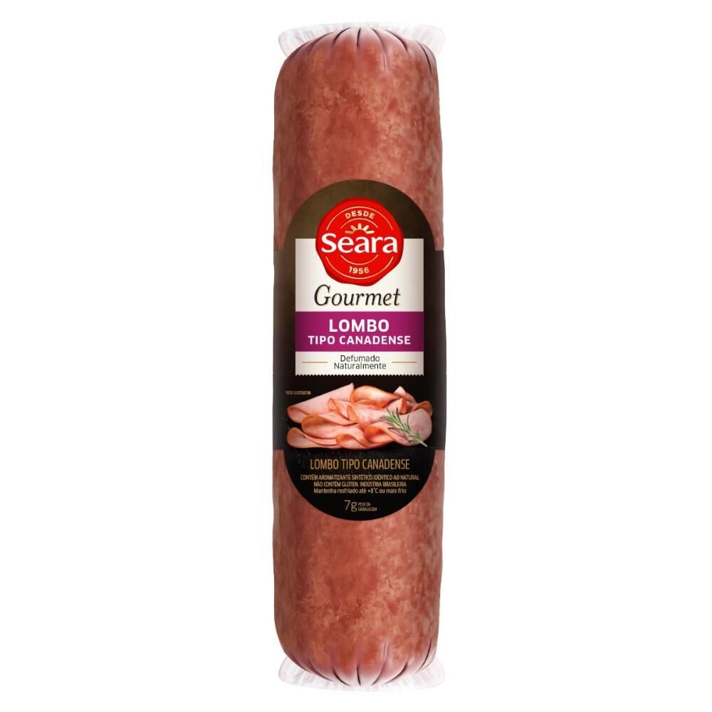 Lombo Seara Gourmet Canadence Defumado Kg