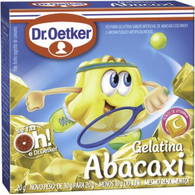 Gelatina Dr Oetker Abacaxi 20g