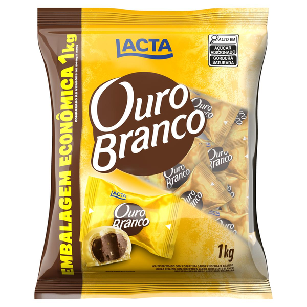 Bombom Lacta 1kg - Ouro Branco