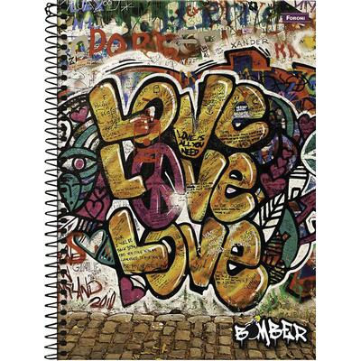 Caderno Bomber Foroni 80 - folhas un