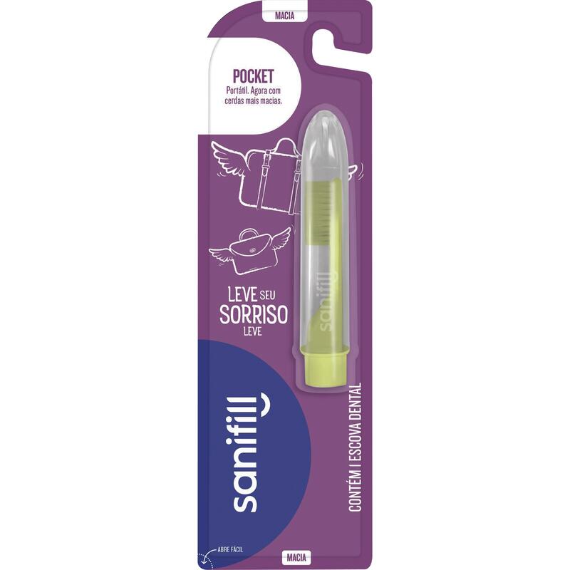 Escova Dental Sanifill Macia - Pocket