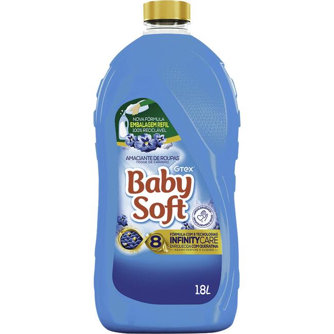 Amaciante Baby Soft Carinho - Refil 1,8L