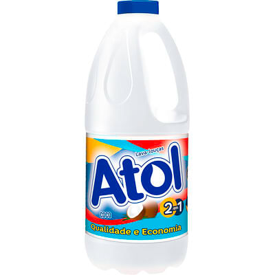 Detergente Líquido Atol Coco 2L