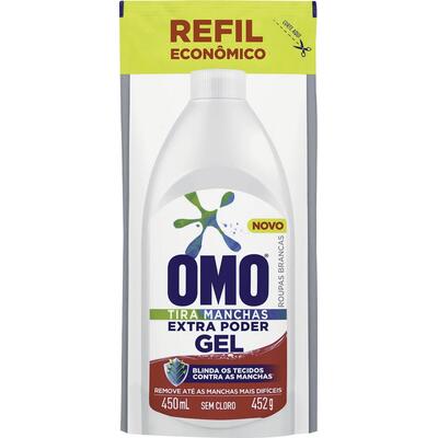 Alvejante Líquido Omo Tira Manchas 450ml