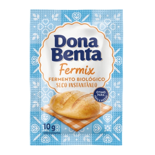Fermento Biológico Dona Benta Seco Instantâneo Fermix 10g