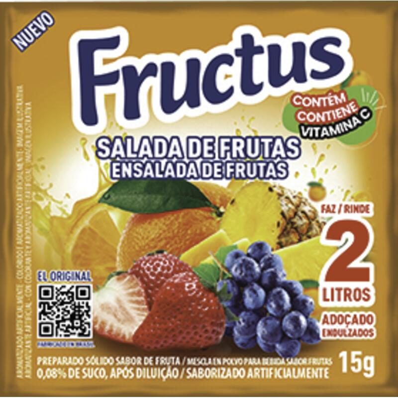 Refresco em Pó Fructus Salada de Fruta 15g