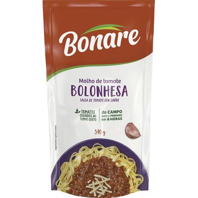 Molho de Tomate Bonare Bolonhesa 340g
