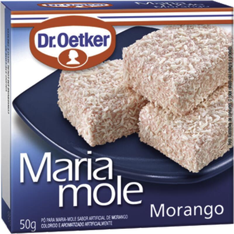 Maria Mole Dr. Oetker Morango 50g