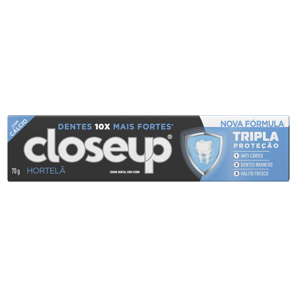 Creme Dental  Closeup Hortelã Tripla Proteção 70g