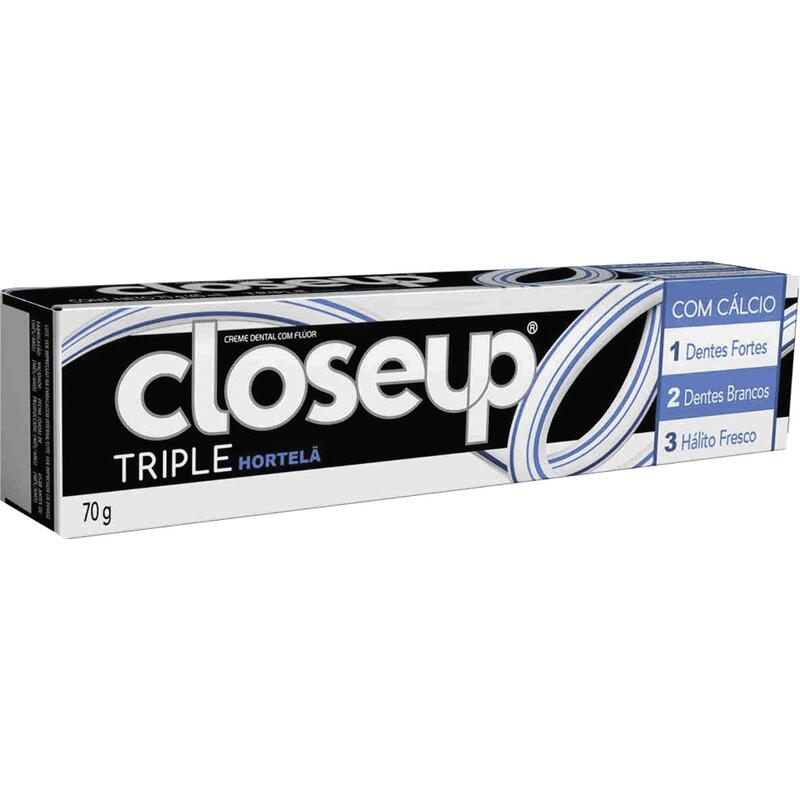 Creme Dental  Closeup Hortelã Tripla Proteção 70g