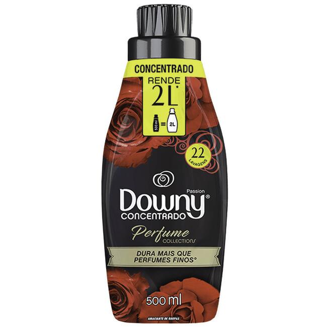 Amaciante de Roupas Concentrado Downy Passion 500ml