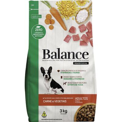 Alimento para Cães Balance Raça pequena Carne 3kg