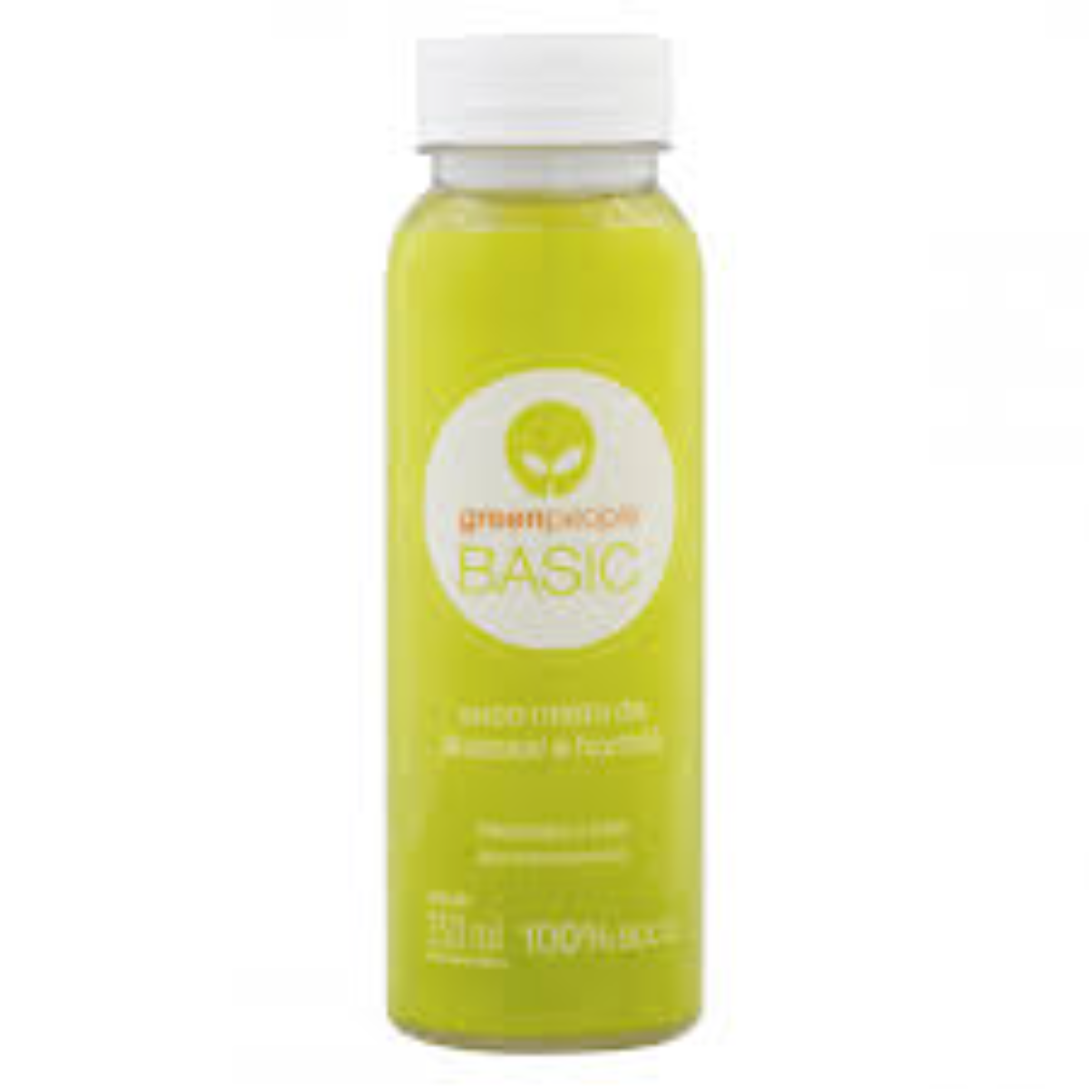 Suco Misto Prensado a Frio Abacaxi e Hortelã Greenpeople Basic Garrafa 250ml