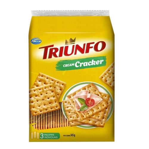 Biscoito Triunfo Cream Cracker 345g