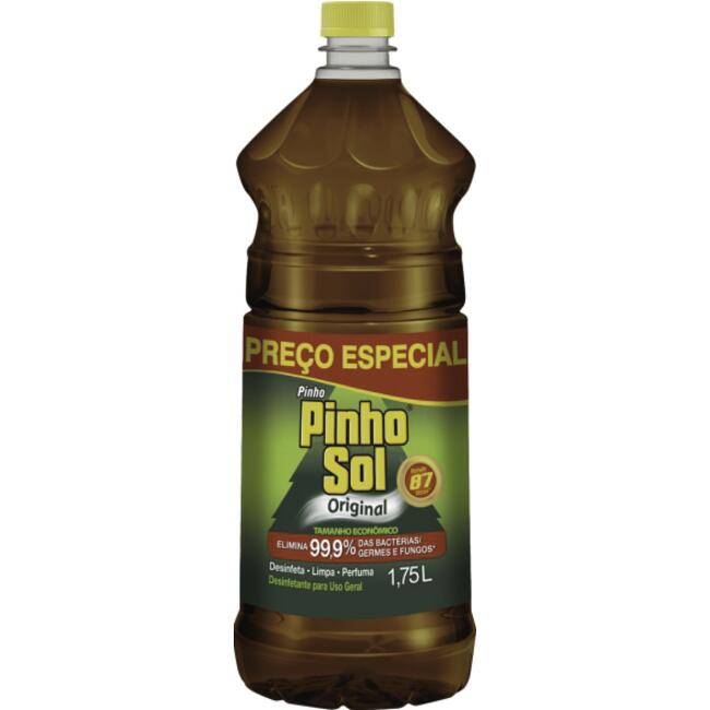 Desinfetante Pinho Sol Original 1,750L