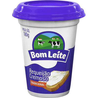 Requeijão Bom Leite Tradicional 180g