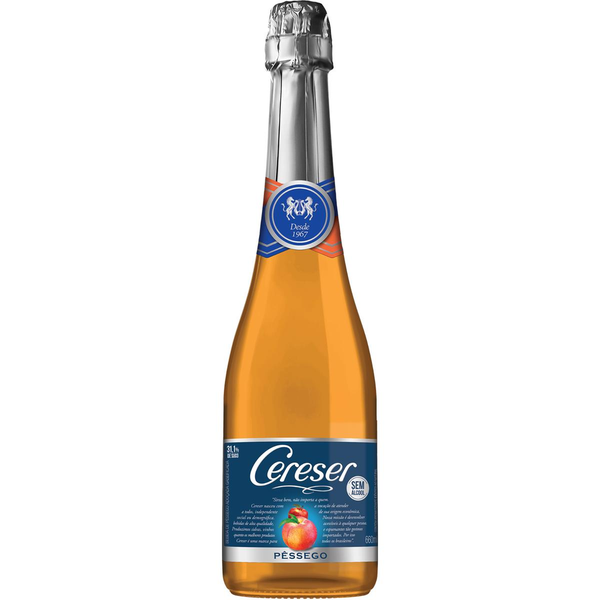 Sidra Cereser 660ml - Pêssego