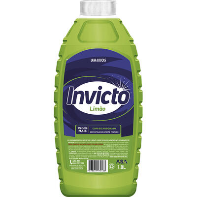 Detergente Líquido Invicto Limão 1,8L