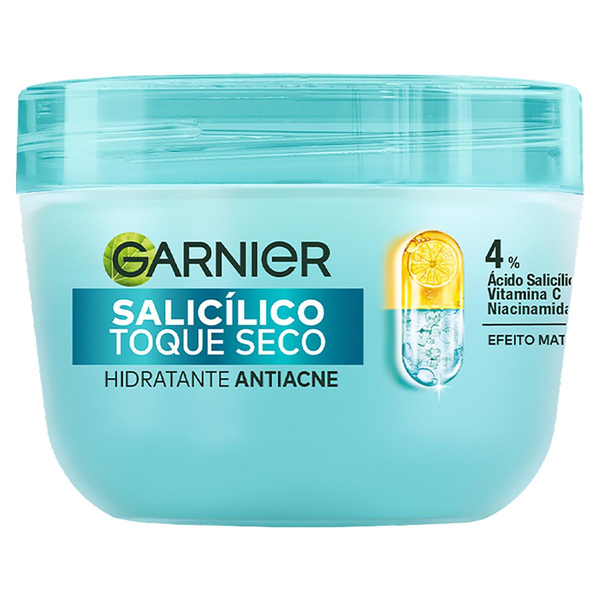 Creme Facial Garnier 85g - Salicílico - Toque Seco