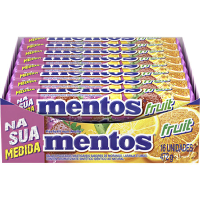 Drops Mentos Fruit 16un