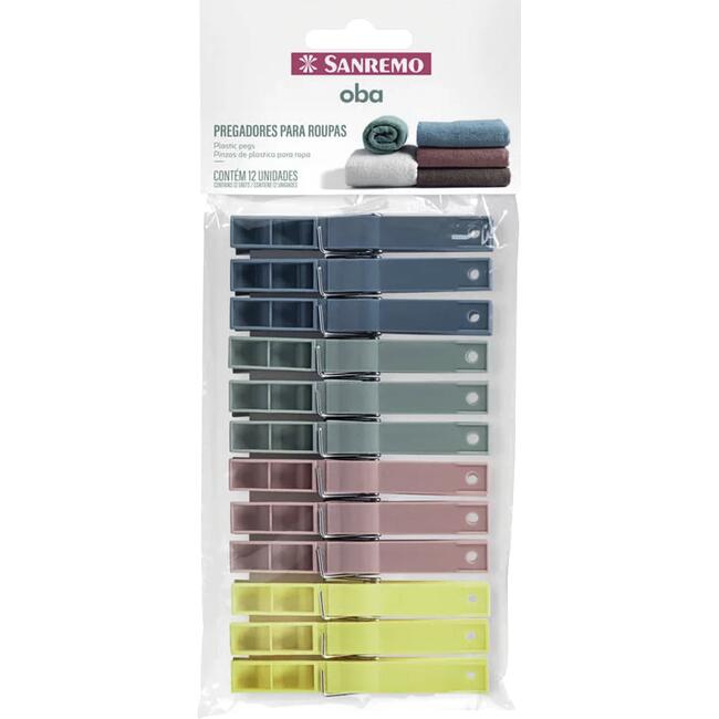Prendedor de Roupa Sanremo 12 un