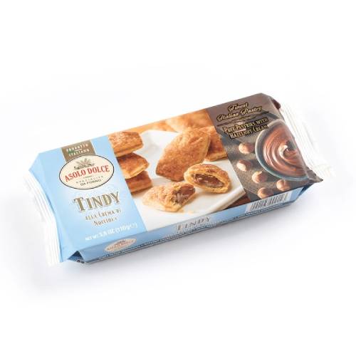 Biscoito Asolo Dolce Folhado Recheado Avelã 110g