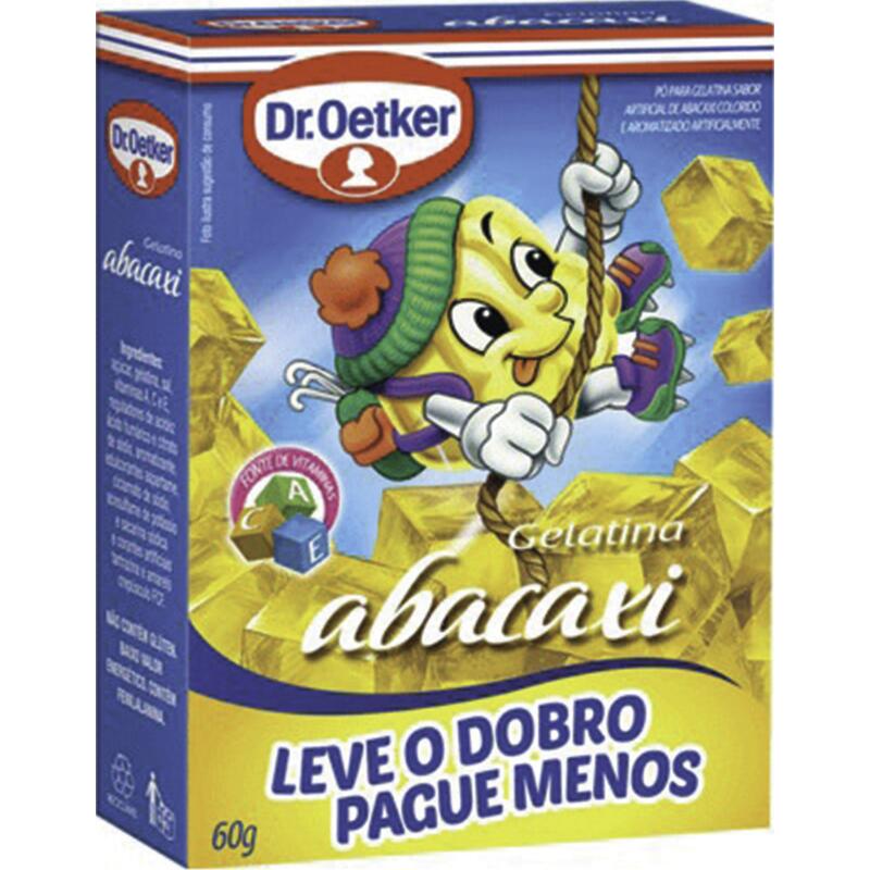 Gelatina Dr. Oetker Abacaxi 60g