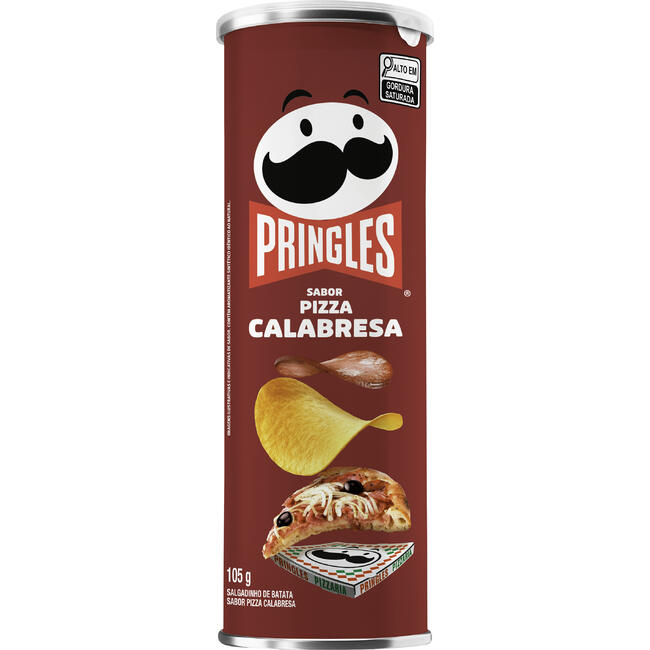 Batata Pringles 105g - Pizza Calabresa