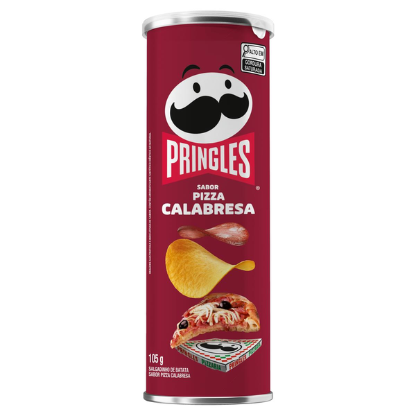 Batata Pringles 105g - Pizza Calabresa