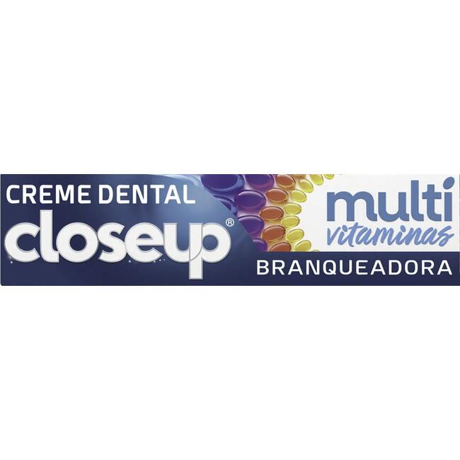 Creme Dental Closeup Multivitaminas + 12 Benefícios Caixa 85g