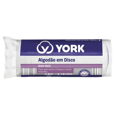 Algodão York Disco 50 un