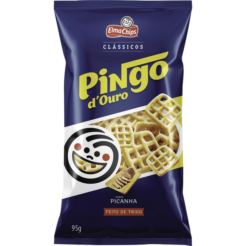 Salgadinho Elma Chips Pingo d'Ouro Picanha 95g