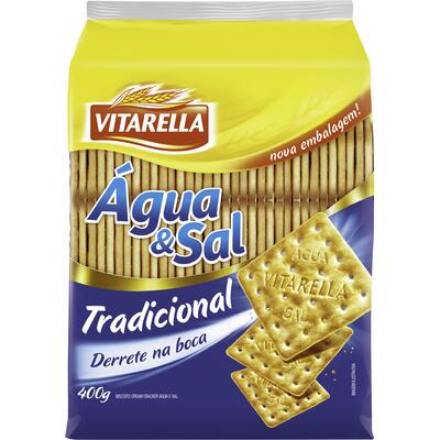 Biscoito Vitarella Água e Sal 400g