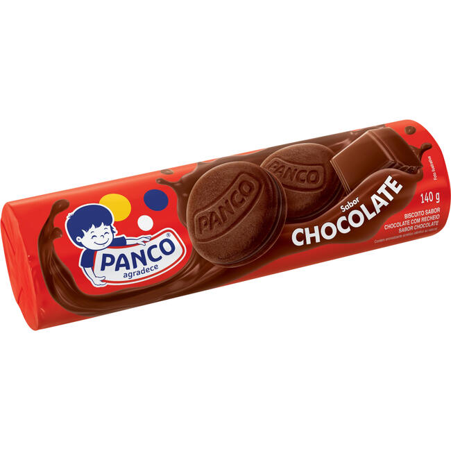 Biscoito Recheado Panco Chocolate 140g