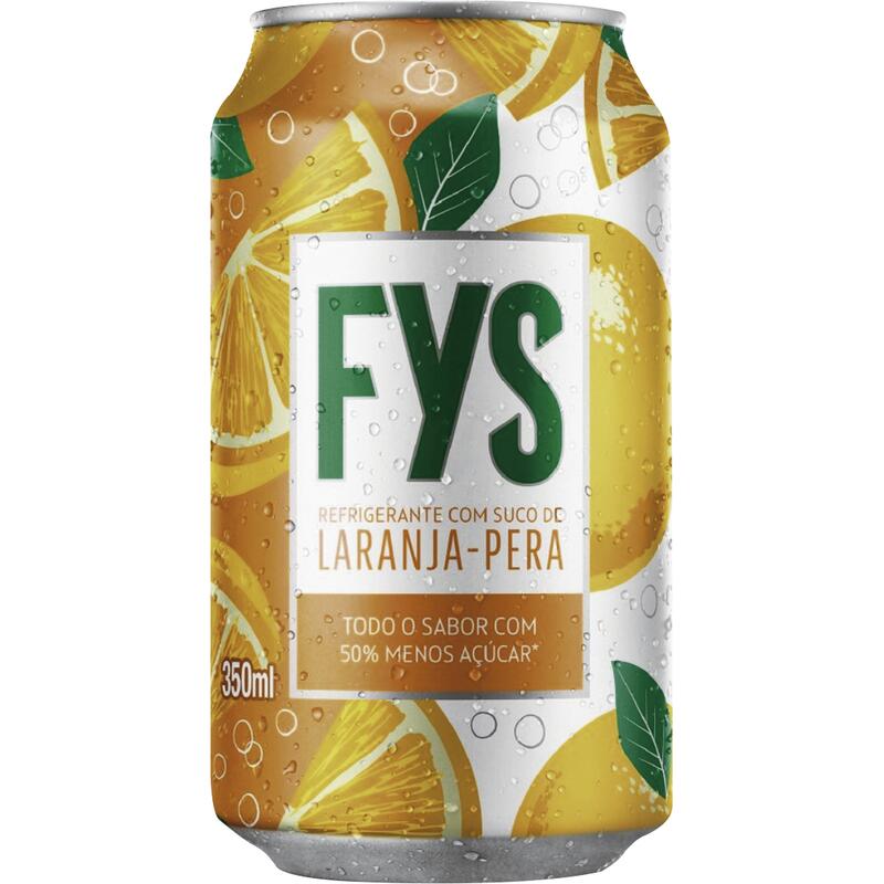 Refrigerante Fys Laranja 350ml