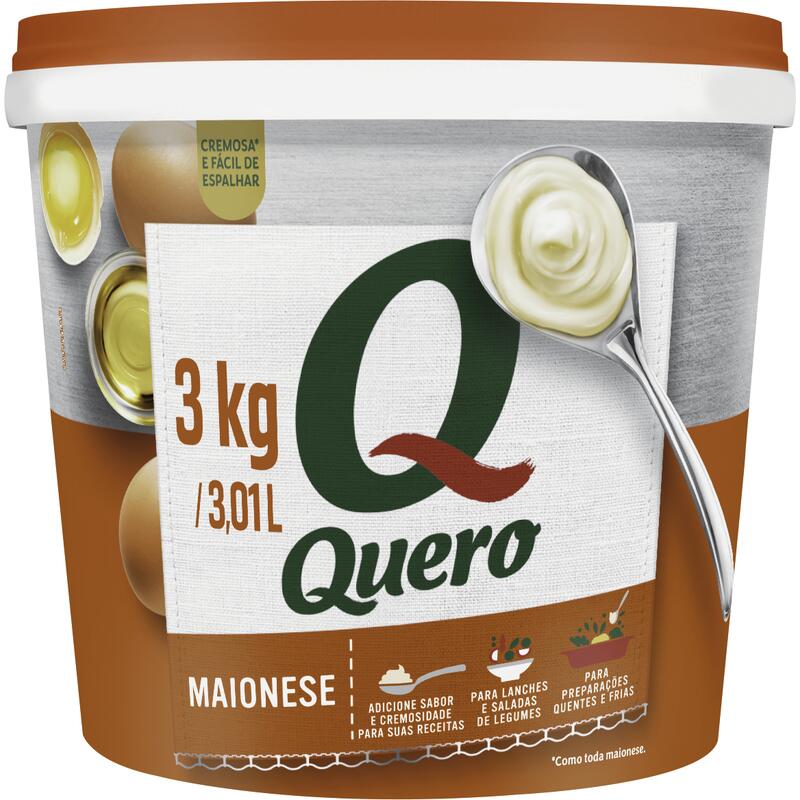 Maionese Quero 3kg