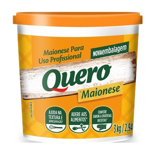 Maionese Quero 3kg